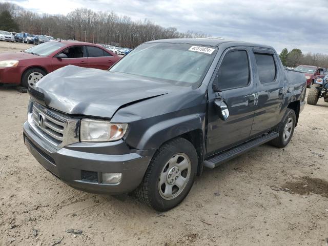 5FPYK1F2XDB014109 - 2013 HONDA RIDGELINE RT GRAY photo 1