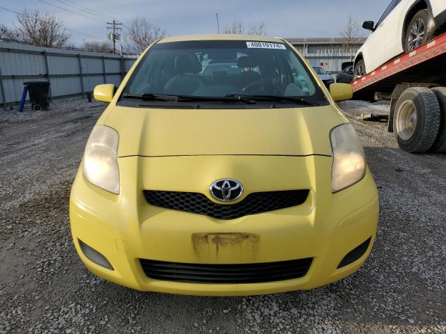 JTDJT903095263213 - 2009 TOYOTA YARIS YELLOW photo 5