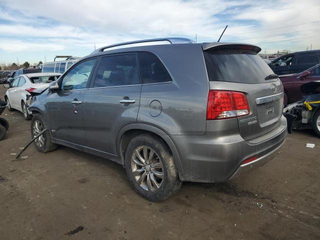 5XYKWDA21CG219014 - 2012 KIA SORENTO SX GRAY photo 2