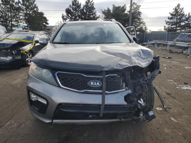 5XYKWDA21CG219014 - 2012 KIA SORENTO SX GRAY photo 5