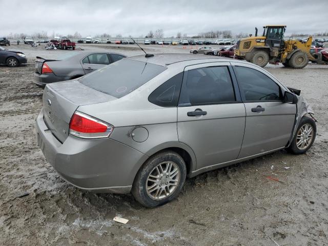 1FAHP35N78W205088 - 2008 FORD FOCUS SE GRAY photo 3