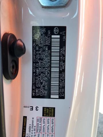 JTKJF5C75E3083156 - 2014 TOYOTA SCION TC 白色 照片 12