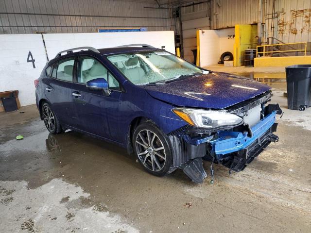 4S3GTAU69H3729585 - 2017 SUBARU IMPREZA LIMITED BLUE photo 4