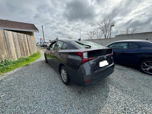 JTDKARFU7K3081696 - 2019 TOYOTA PRIUS CHARCOAL photo 3