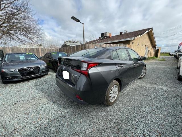 JTDKARFU7K3081696 - 2019 TOYOTA PRIUS CHARCOAL photo 4