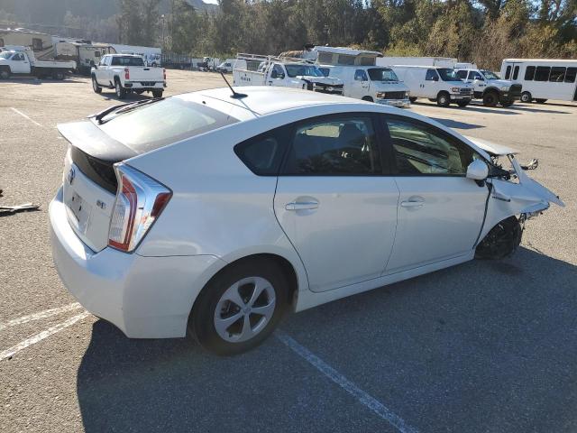 JTDKN3DU9F1916672 - 2015 TOYOTA PRIUS WHITE photo 3