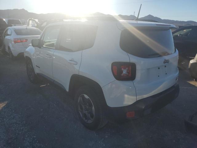 ZACCJAAT6GPD82211 - 2016 JEEP RENEGADE SPORT WHITE photo 2