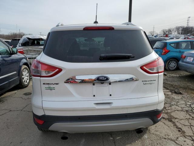 1FMCU0J96EUE24101 - 2014 FORD ESCAPE TITANIUM WHITE photo 6