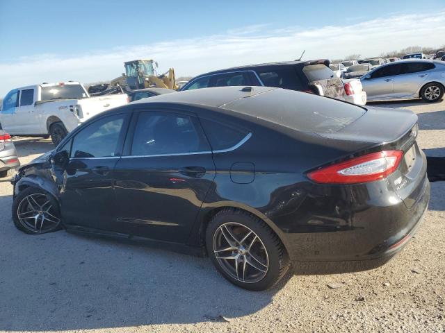 3FA6P0H73FR252900 - 2015 FORD FUSION SE BLACK photo 2