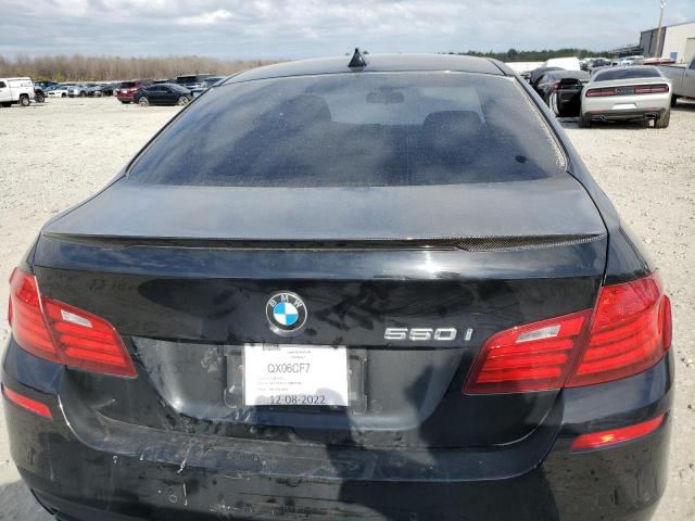 WBAKN9C56ED681137 - 2014 BMW 550 I BLACK photo 6