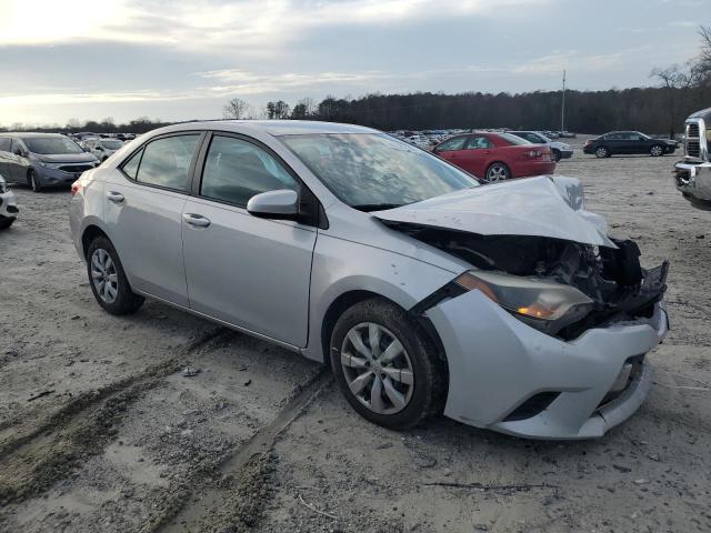 2T1BURHEXEC155542 - 2014 TOYOTA COROLLA L SILVER photo 4