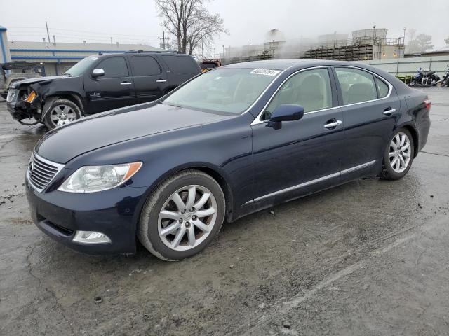 JTHBL46F075048774 - 2007 LEXUS LS 460 BLUE photo 1