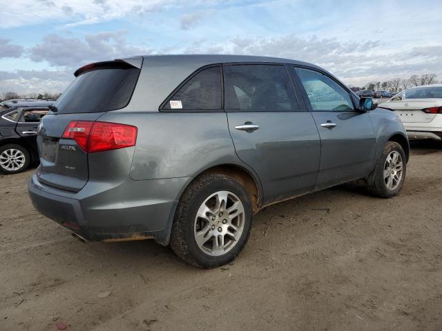 2HNYD28398H538540 - 2008 ACURA MDX TECHNOLOGY GRAY photo 3