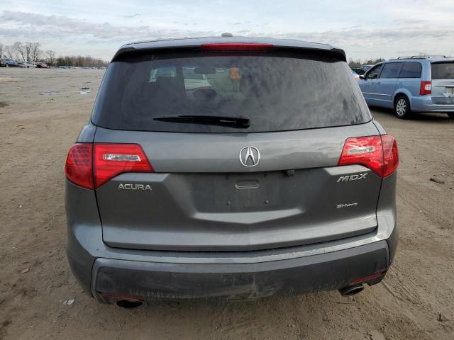 2HNYD28398H538540 - 2008 ACURA MDX TECHNOLOGY GRAY photo 6