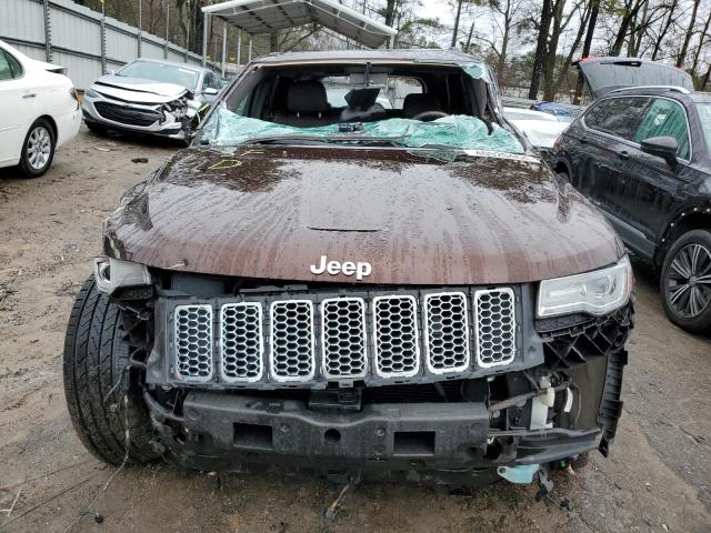 1C4RJFJG1EC281816 - 2014 JEEP GRAND CHER SUMMIT ბურგუნდია ფოტო 5