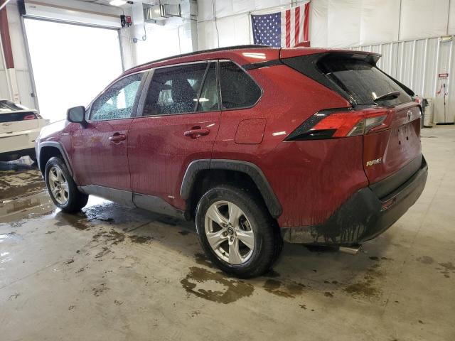 4T3RWRFV0LU002229 - 2020 TOYOTA RAV4 XLE MAROON photo 2