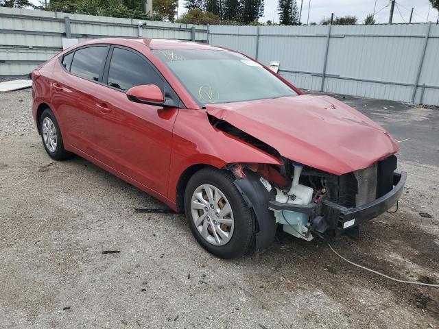 5NPD74LF4JH378590 - 2018 HYUNDAI ELANTRA SE RED photo 4