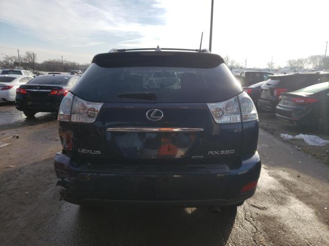 2T2HA31U64C029528 - 2004 LEXUS RX 330 BLUE photo 6