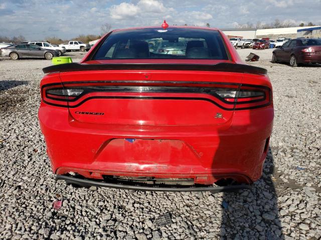 2C3CDXGJ3GH139042 - 2016 DODGE CHARGER R/T SCAT PACK RED photo 6