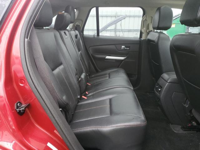 2FMDK4JC9DBA84976 - 2013 FORD EDGE SEL RED photo 10