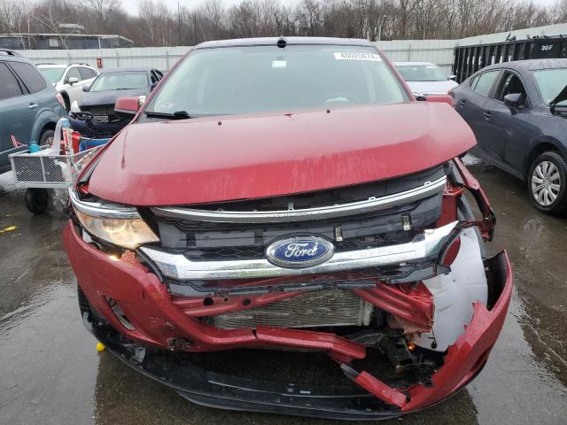 2FMDK4JC9DBA84976 - 2013 FORD EDGE SEL RED photo 5