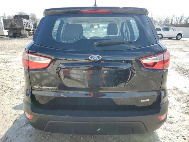 MAJ3S2FE5KC294153 - 2019 FORD ECOSPORT S BLACK photo 6