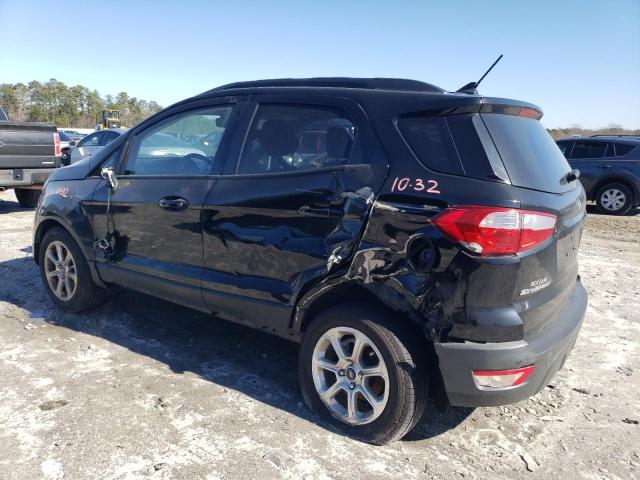 MAJ3S2GE2LC319414 - 2020 FORD ECOSPORT SE BLACK photo 2