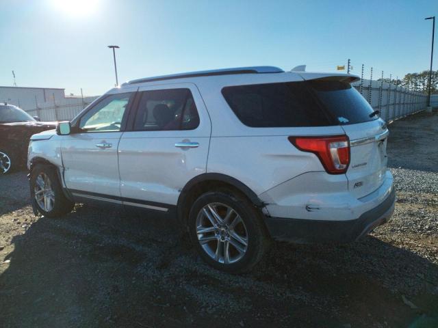 1FM5K7F85GGA03186 - 2016 FORD EXPLORER LIMITED WHITE photo 2