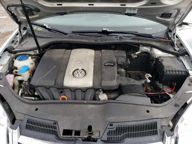 3VWEF71K47M184831 - 2007 VOLKSWAGEN JETTA WOLFSBURG 银色 照片 11