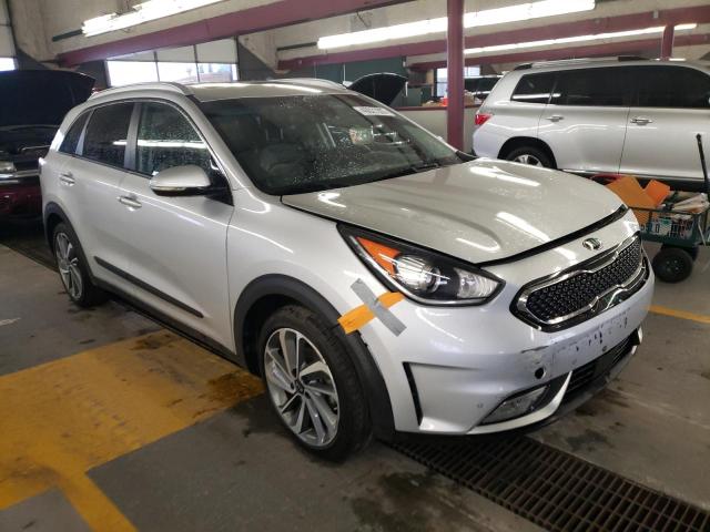 KNDCE3LCXH5044785 - 2017 KIA NIRO EX TOURING SILVER photo 4