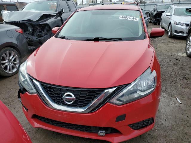 3N1AB7AP5JL611734 - 2018 NISSAN SENTRA S RED photo 5