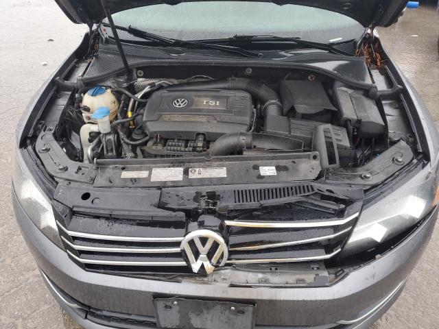 1VWAS7A36EC027416 - 2014 VOLKSWAGEN PASSAT S GRAY photo 11