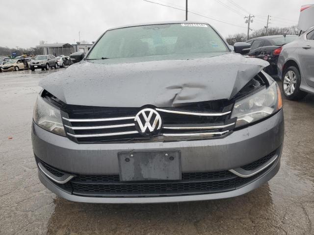 1VWAS7A36EC027416 - 2014 VOLKSWAGEN PASSAT S GRAY photo 5