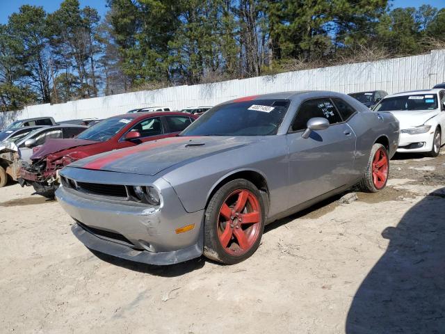 2C3CDYAG2DH741803 - 2013 DODGE CHALLENGER SXT SILVER photo 1