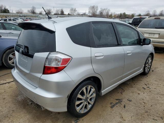 JHMGE8H51DC027838 - 2013 HONDA FIT SPORT SILVER photo 3