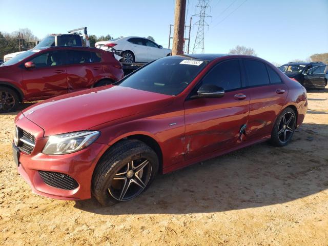 55SWF6EB0GU103144 - 2016 MERCEDES-BENZ C 450 4MATIC AMG RED photo 1