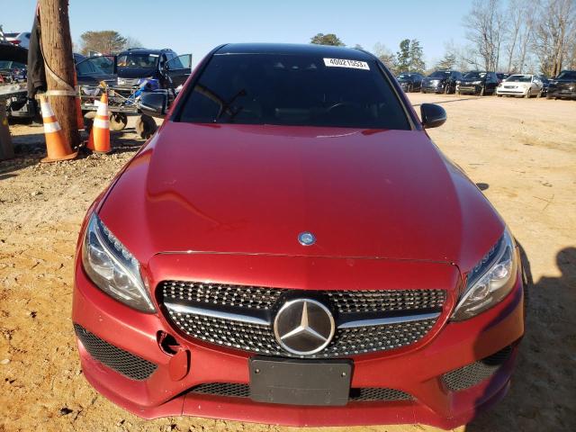 55SWF6EB0GU103144 - 2016 MERCEDES-BENZ C 450 4MATIC AMG RED photo 5