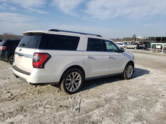 1FMJK1KT3JEA18763 - 2018 FORD EXPEDITION MAX LIMITED WHITE photo 3