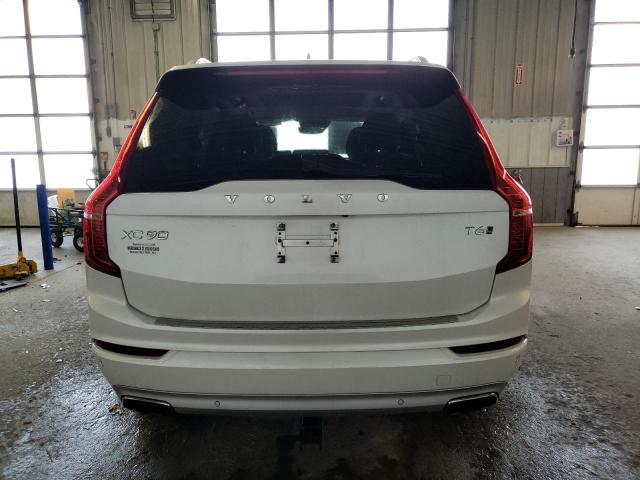 YV4A22PK1G1090746 - 2016 VOLVO XC90 T6 WHITE photo 6