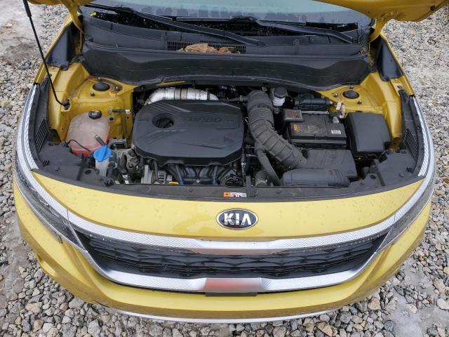 KNDETCA2XM7177909 - 2021 KIA SELTOS SX YELLOW photo 12