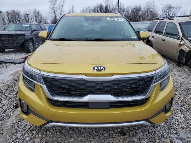 KNDETCA2XM7177909 - 2021 KIA SELTOS SX YELLOW photo 5