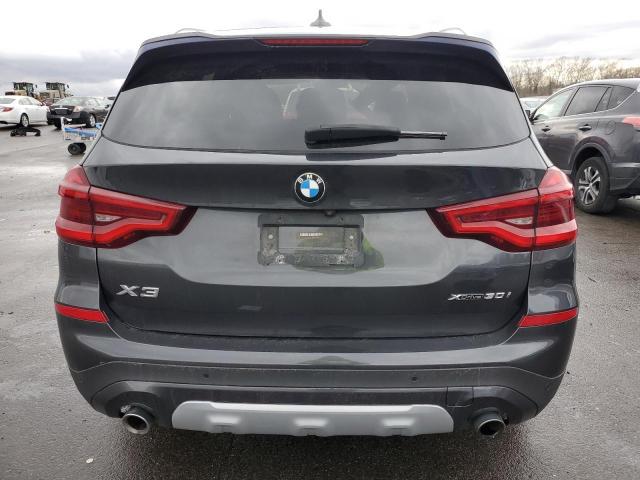 5UXTY5C01L9B14489 - 2020 BMW X3 XDRIVE30I GRAY photo 6