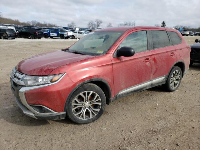 JA4AZ2A36JZ007914 - 2018 MITSUBISHI OUTLANDER ES RED photo 1