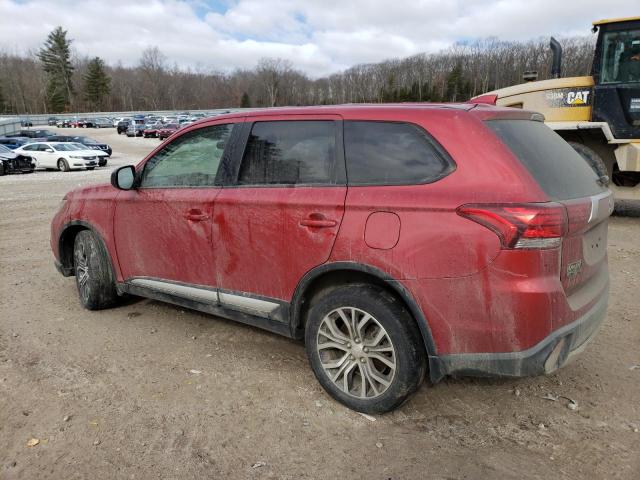 JA4AZ2A36JZ007914 - 2018 MITSUBISHI OUTLANDER ES RED photo 2