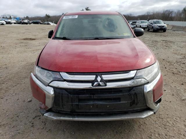 JA4AZ2A36JZ007914 - 2018 MITSUBISHI OUTLANDER ES RED photo 5