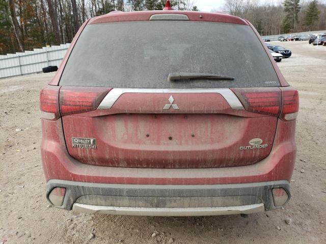 JA4AZ2A36JZ007914 - 2018 MITSUBISHI OUTLANDER ES RED photo 6