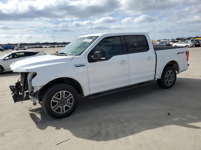 1FTEW1CF7GKE92521 - 2016 FORD F150 SUPER WHITE photo 1