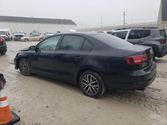 3VWB67AJ1JM213140 - 2018 VOLKSWAGEN JETTA SE BLACK photo 2