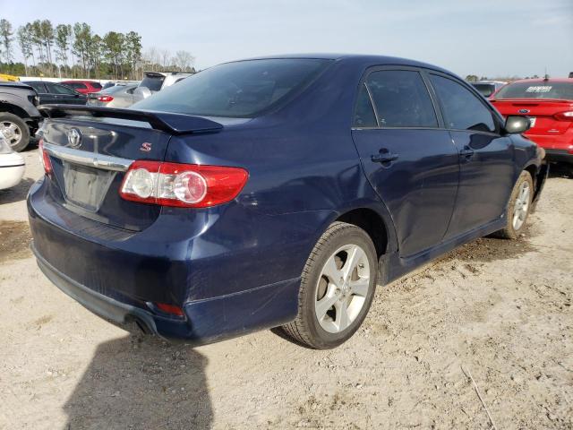 5YFBU4EE3CP054122 - 2012 TOYOTA COROLLA BASE BLUE photo 3
