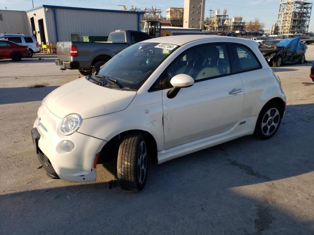 3C3CFFGE5HT546036 - 2017 FIAT 500 ELECTRIC WHITE photo 1